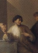 Salvator Rosa Lies oil on canvas